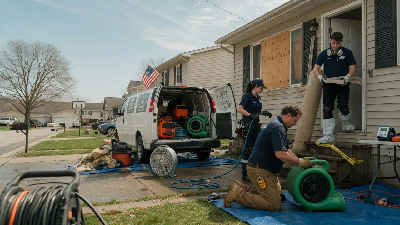 Water Damage Restoration in Winnebago, WI near me